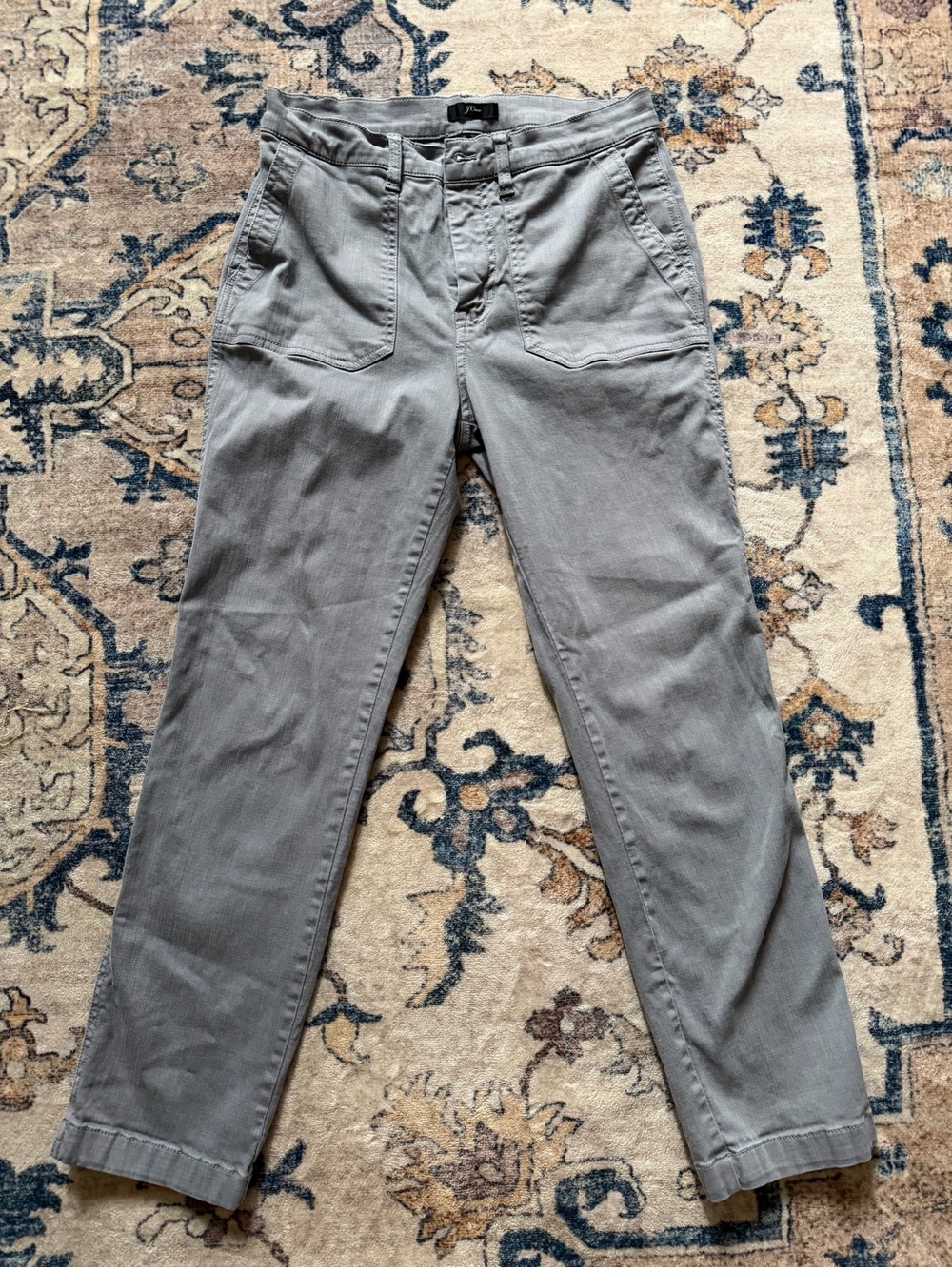 J. Crew Gray Women's Straight Chinos